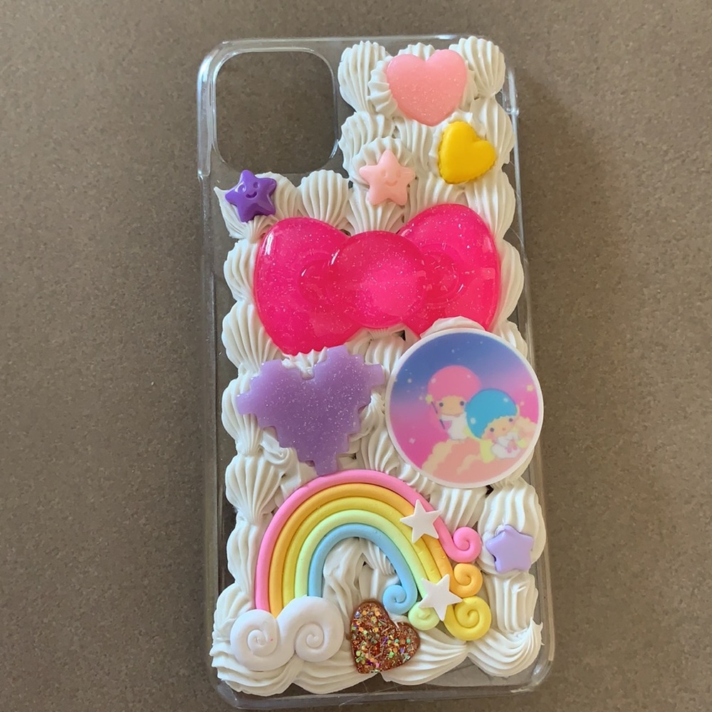 Twin Stars decoden iPhone 11 Pro Max phone case